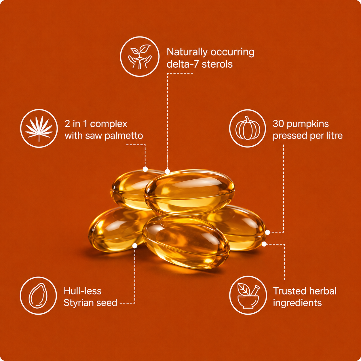 Pumpkin Seed Oil Softgels