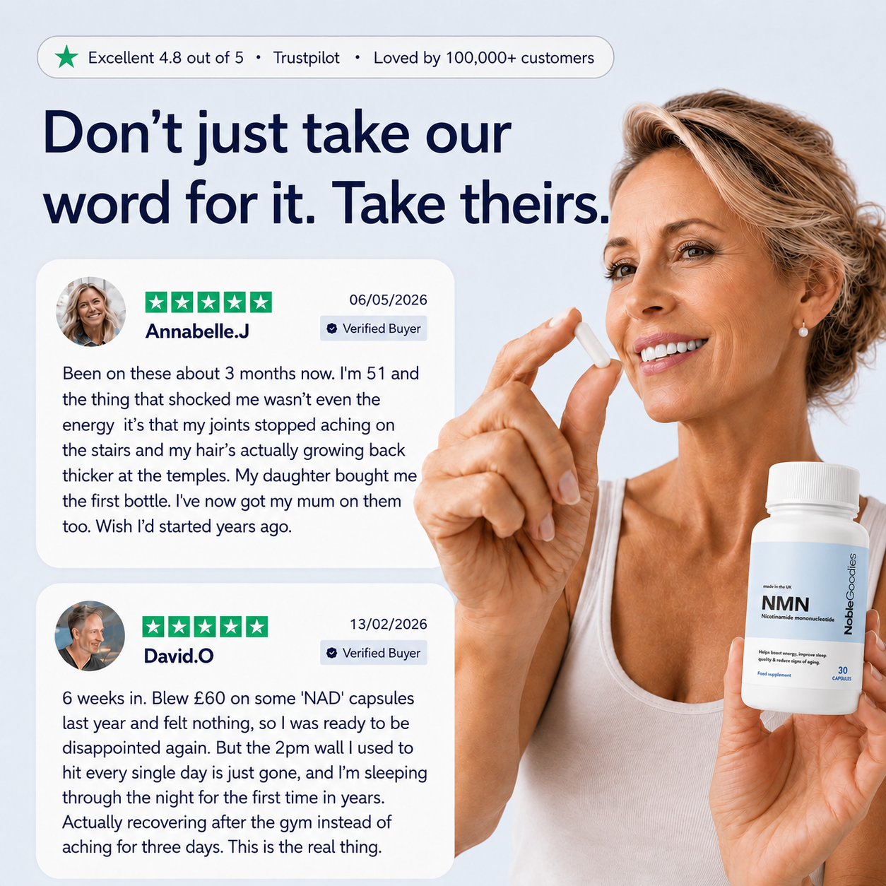 Pure NMN | 500mg Capsules
