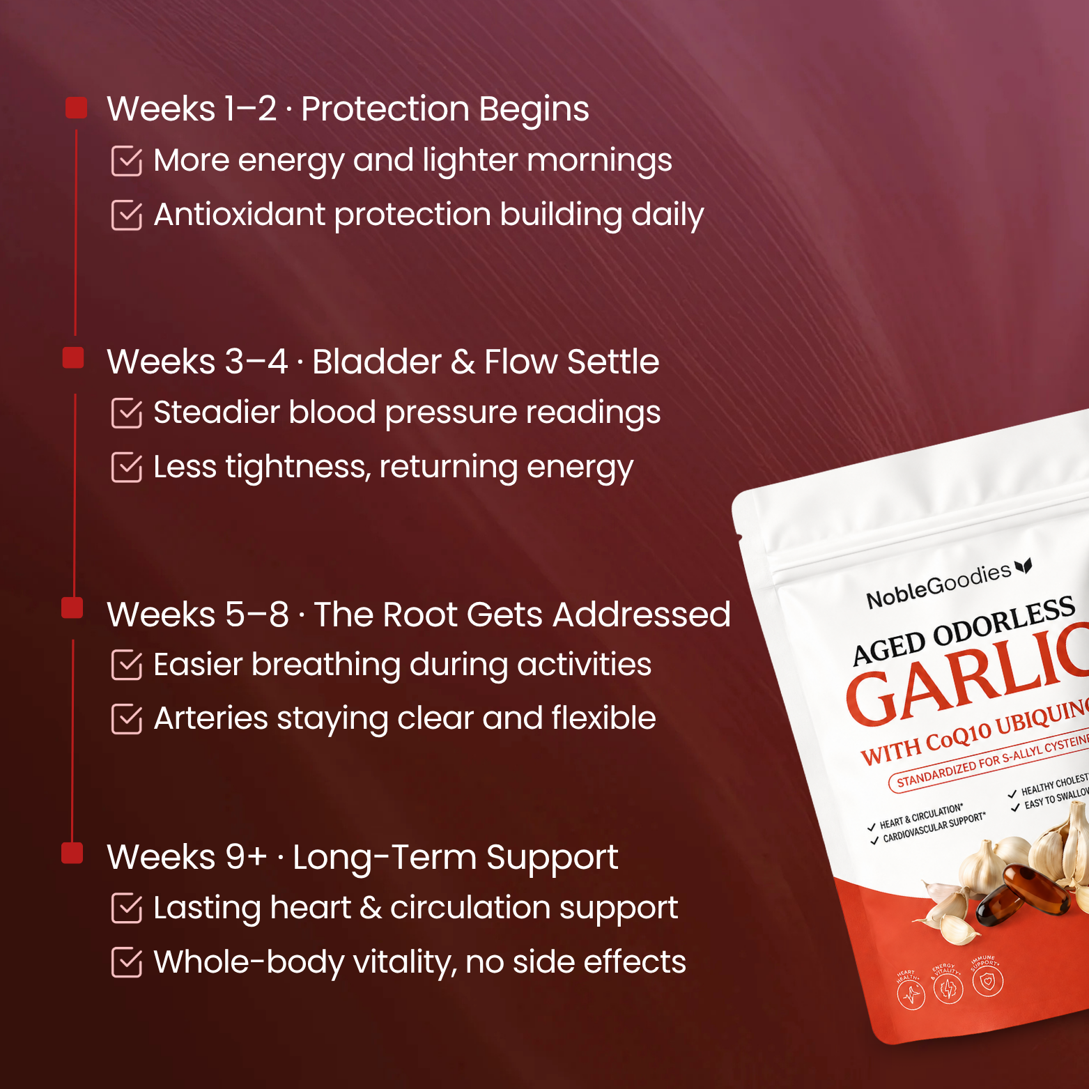 Aged Odorless Garlic — 20-Month Aged Extract