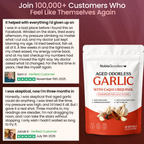 Aged Odorless Garlic — 20-Month Aged Extract