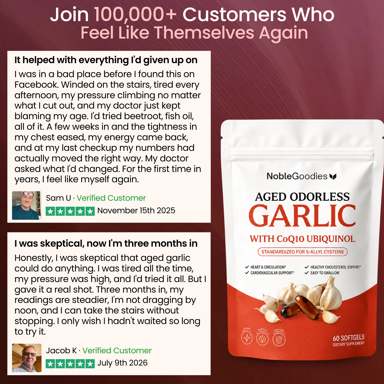 Aged Odorless Garlic — 20-Month Aged Extract