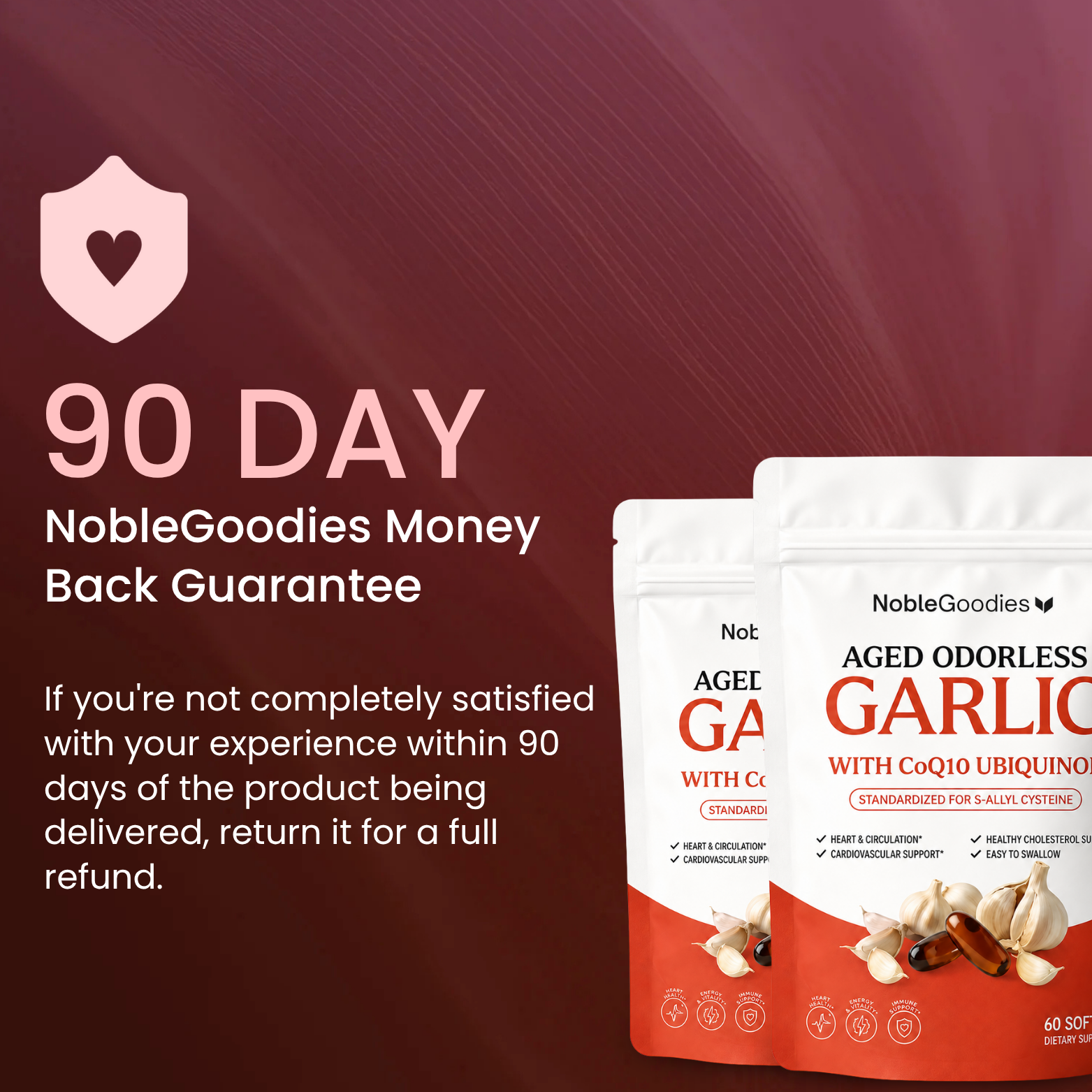 Aged Odorless Garlic — 20-Month Aged Extract