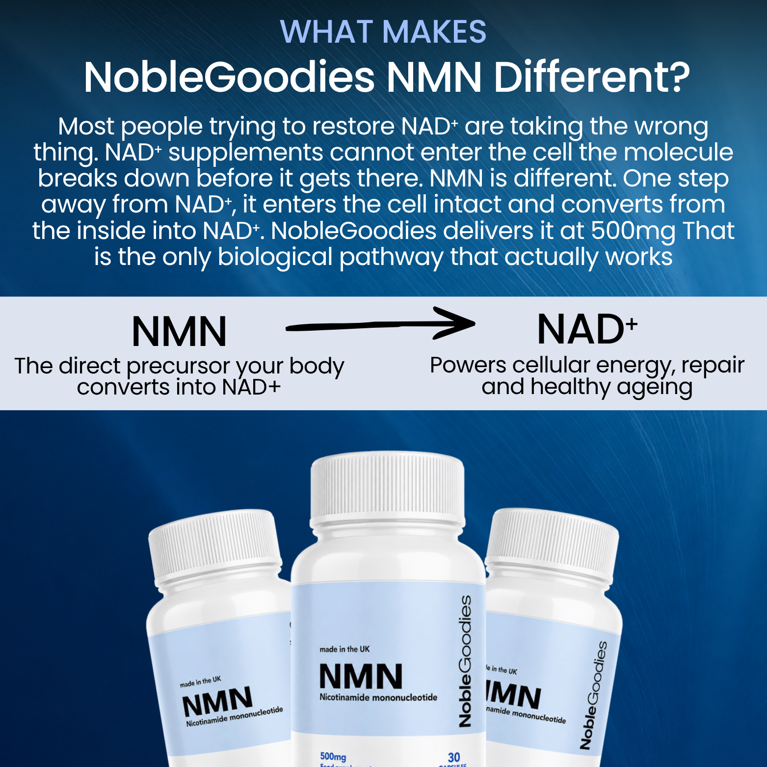 Pure NMN | 500mg Capsules