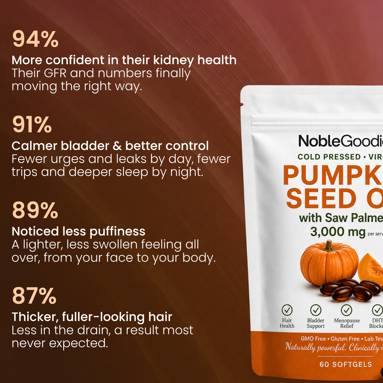 Pumpkin Seed Oil Softgels