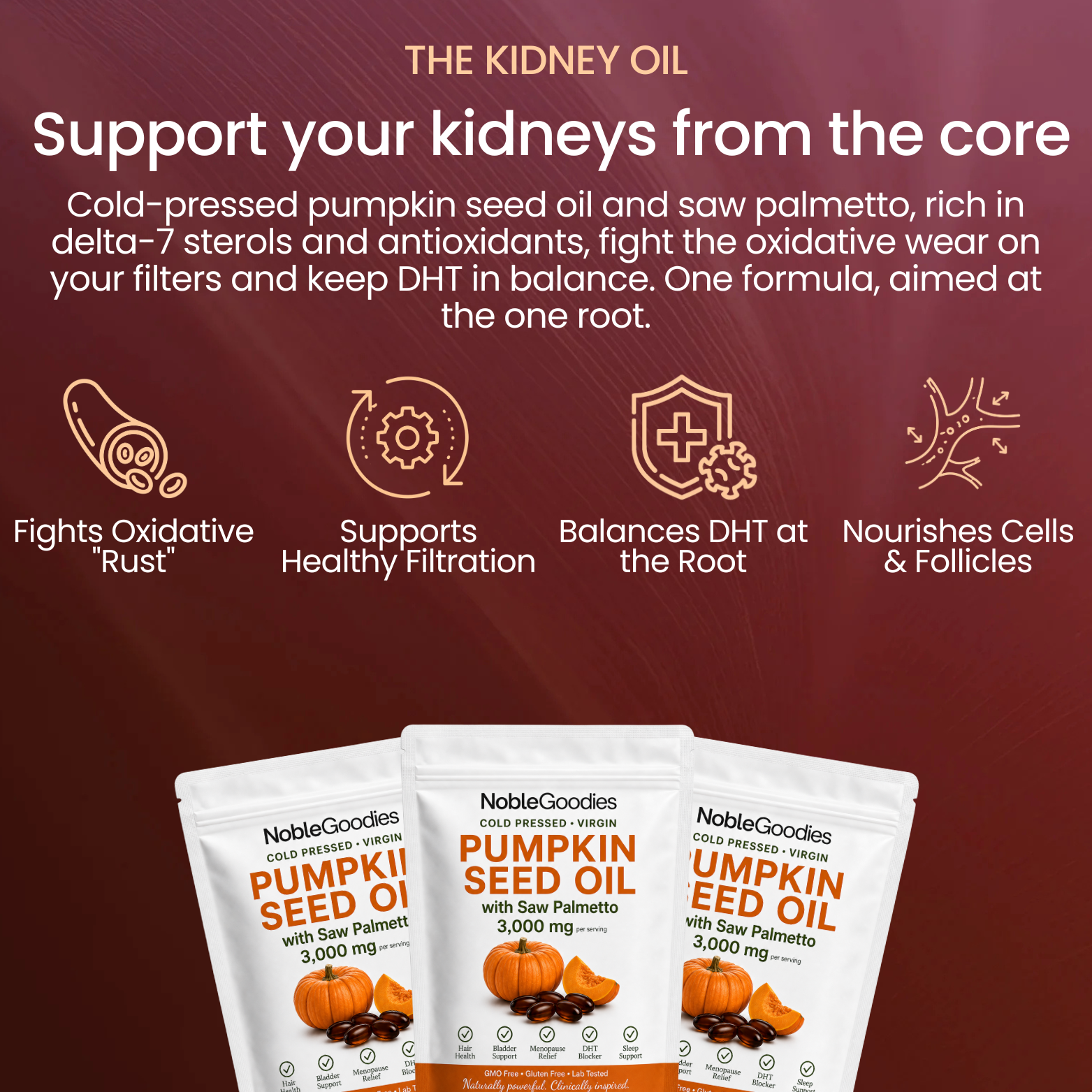 Pumpkin Seed Oil Softgels