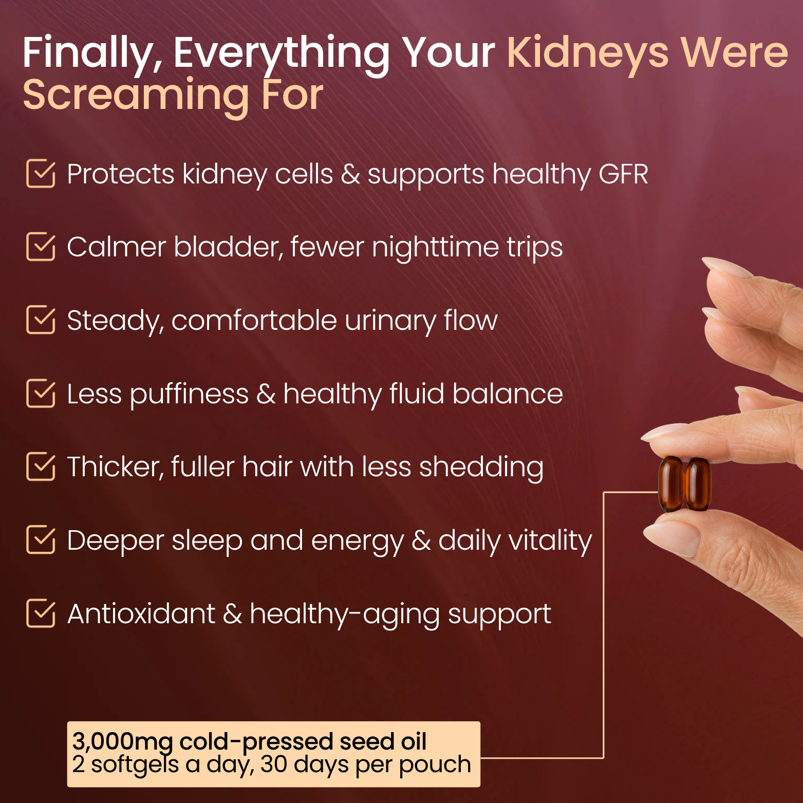 Pumpkin Seed Oil Softgels
